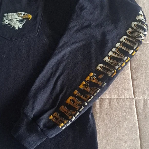 Men's Smoky Mountain Harley-davidson Tshirt - Picture 3 of 6